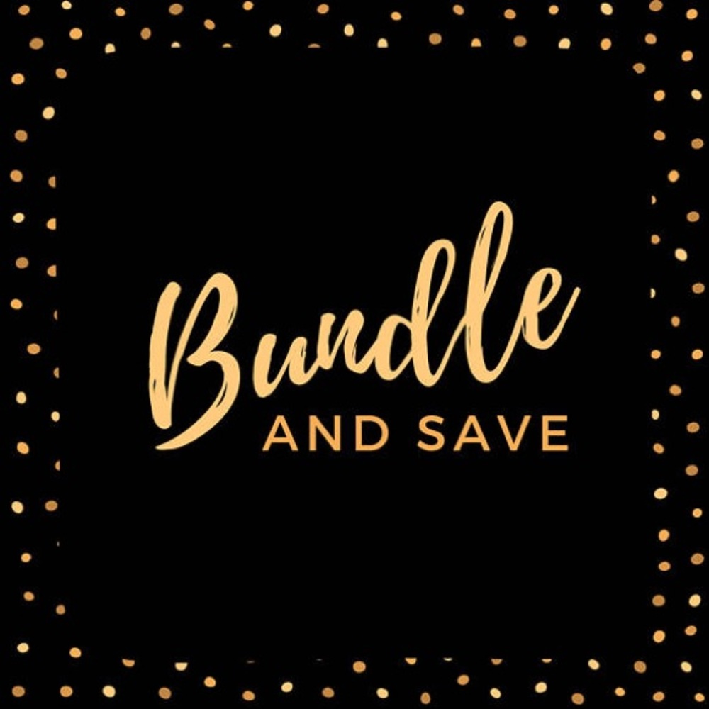20% off!!! The more you bundle the more you save!